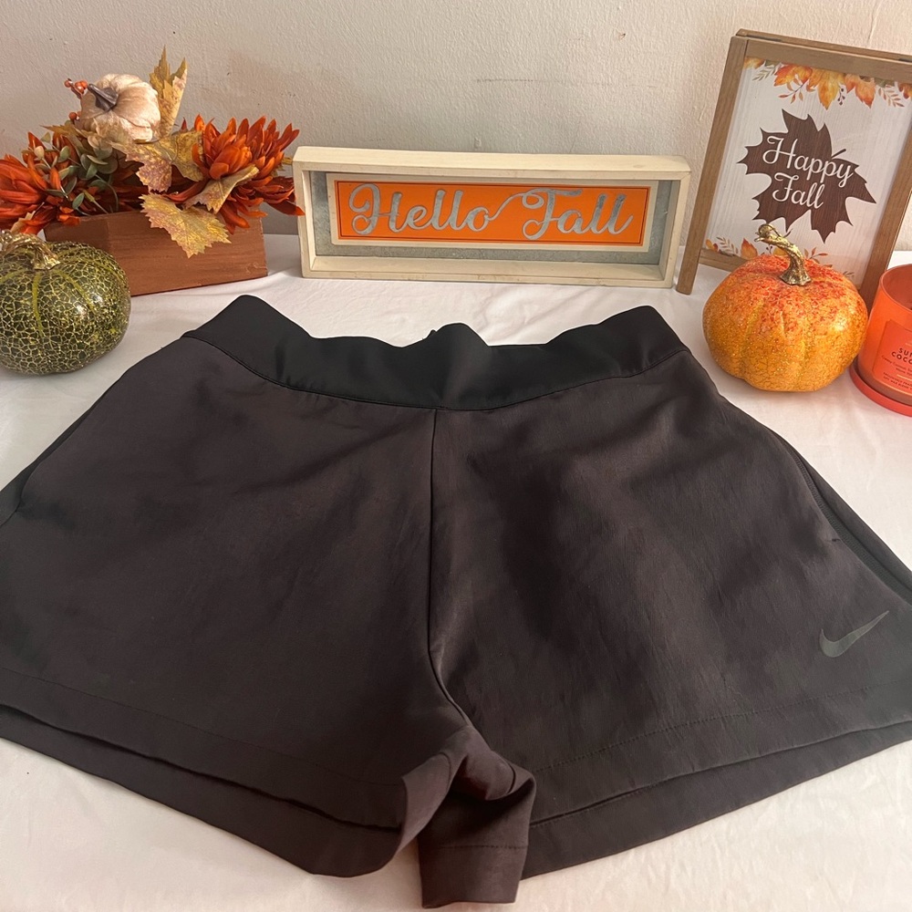 Nike Women's Dark Gray / Looks Black Athletic Shorts